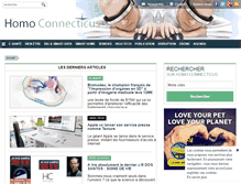 Tablet Screenshot of homo-connecticus.com